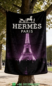 Hermes Throw Blankets